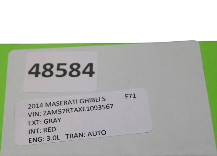 Load image into Gallery viewer, 14-17 Maserati Ghibli S Rear Left Side Shock Strut Absorber 06700059480 Oem
