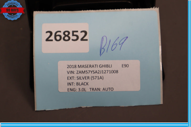 Load image into Gallery viewer, 14-19 Maserati Ghibli Rear Trunk Power Liftgate Switch Bezel Trim Oem

