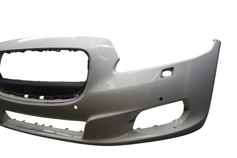 Load image into Gallery viewer, 10-15 Jaguar X351 XJ XJL XJR Front Bumper Cover Panel Assembly White Oem
