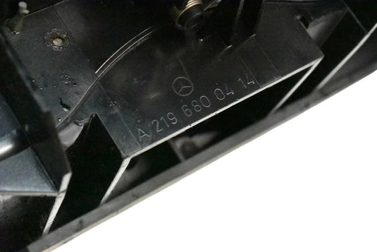 06-11 Mercedes W219 CLS500 Center Console Cup Holder Bracket Compartment Oem