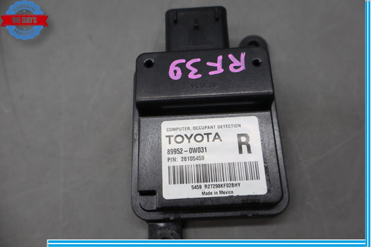 07-12 Lexus LS460 XF40 Front Right Passenger Seat Occupant Sensor Module Oem