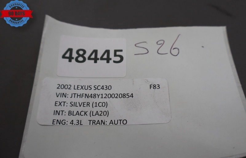 Load image into Gallery viewer, 02-10 Lexus SC430 Front Right Passenger Side Interior Door Panel Cover Oem
