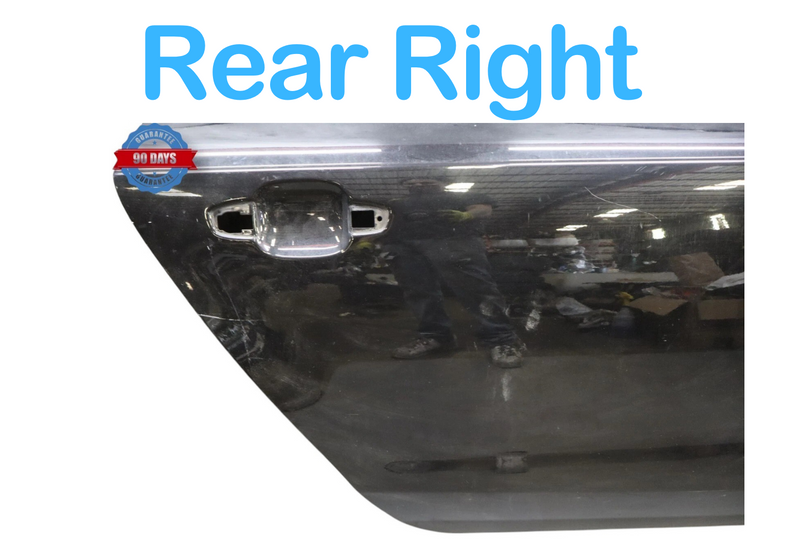 Load image into Gallery viewer, 12-18 Audi A7 Quattro S7 Rear Right Passenger Side Door Shell Panel Black Oem
