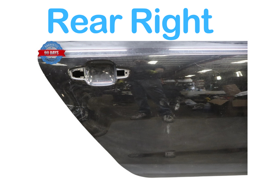12-18 Audi A7 Quattro S7 Rear Right Passenger Side Door Shell Panel Black Oem