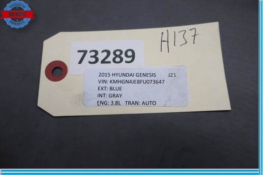 14-16 Hyundai Genesis Engine Air Inlet Intake Throttle Body 35100-3CAC0 Oem