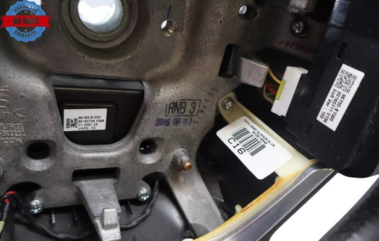 17-20 Genesis G80 Driver Steering Wheel Leather  W/ Switch Button 96700B1000 Oem