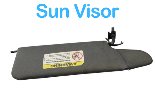 02-05 Ford Thunderbird Front Left Driver Side Sun Visor Shade Sunvisor OEM