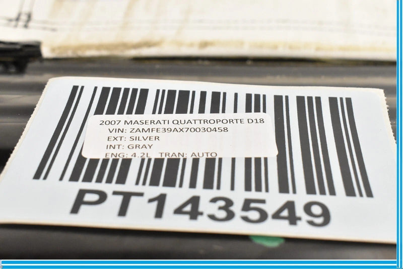 Load image into Gallery viewer, 04-08 Maserati Quattroporte Front Left Driver Side Seat Track Rail w/Motors OEM
