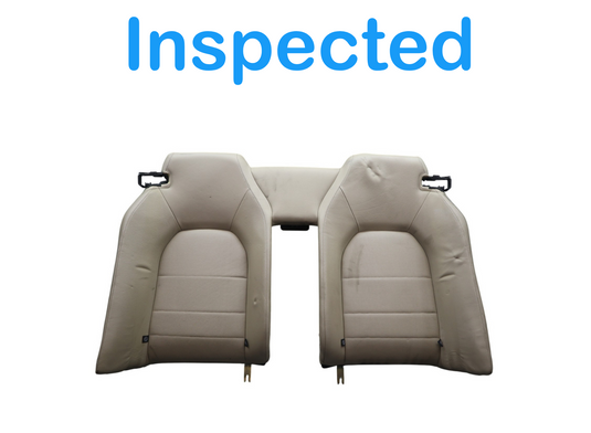 11-17 Mercedes E350 E400 W207 Rear Upper Seat Cushion Back Arm Rest Beige Oem