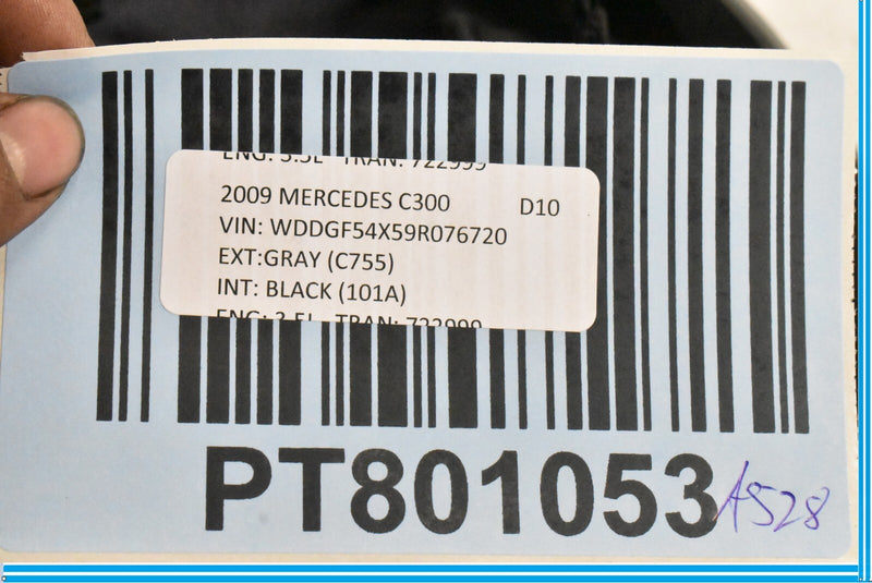 Load image into Gallery viewer, 2008-2011 MERCEDES-BENZ W204 C300 STEERING COLUMN TRIM BOOT COVER TRIM OEM
