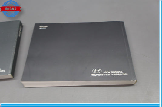 2015 Hyundai Genesis User Owner Manual Guide Book W/ Case Black Oem