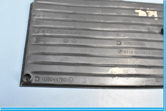 12-18 BMW 650i 640i F12 Center Console Insert Mat 51169217619 Oem