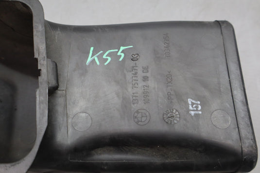 10-17 BMW 530i 535i 550i Front Left Air Intake Duct Channel Lower Extension Oem