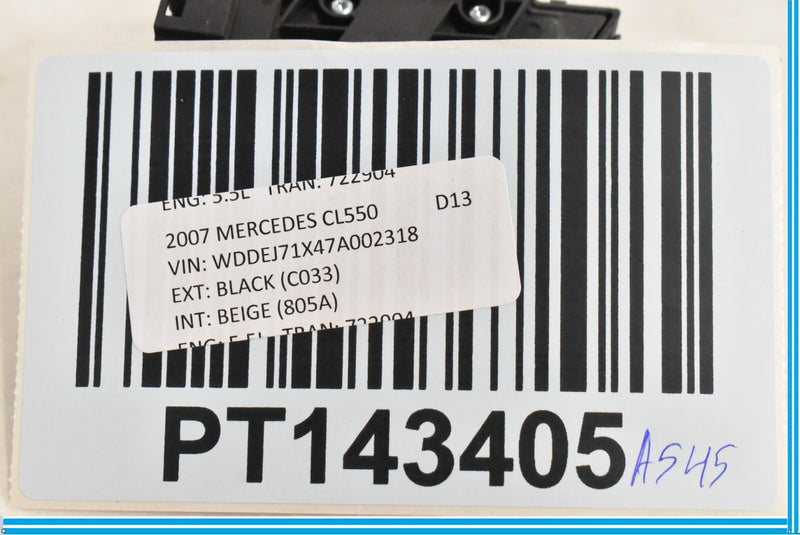 Load image into Gallery viewer, 07-14 Mercedes CL550 S550 W216 Front Right Passenger Door Lock Unlock Switch Oem
