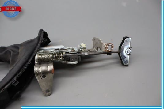 12-18 BMW 320i 328i Parking Emergency Black Leather Hand Brake Lever Black Oem