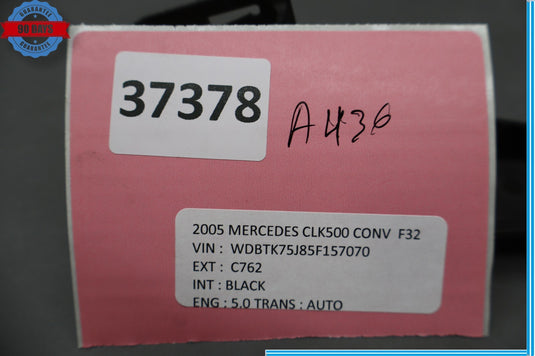 03-09 Mercedes CLK320 CLK500 W209 Right Passenger Side Interior Trim Oem