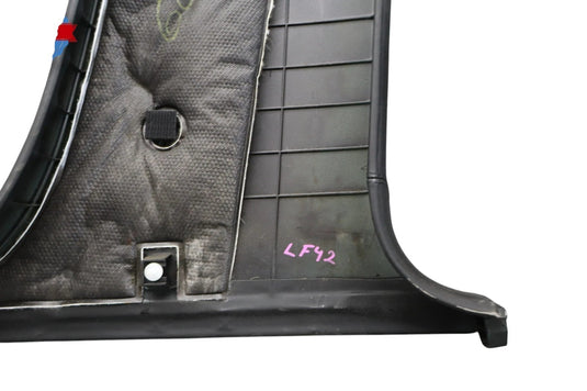 06-12 Bentley Continental Left Side B Pillar Cover Trim Black 3W5819727C Oem