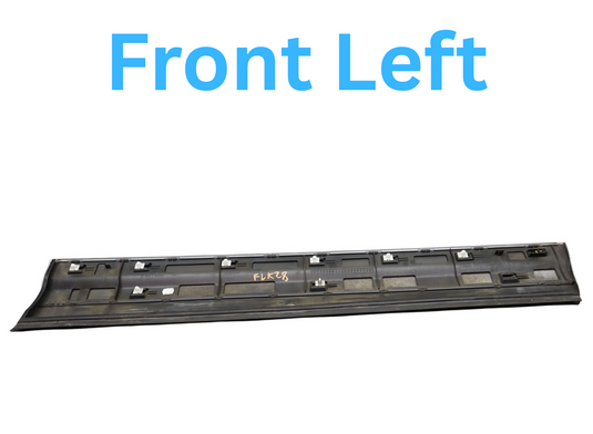 11-18 Porsche Cayenne 958 Front Left Driver Side Lower Door Molding Blade Oem