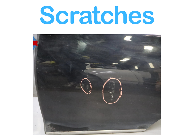 Load image into Gallery viewer, 15-16 Hyundai Genesis Rear Left Driver Side Door Shell Cover Panel Black OEM
