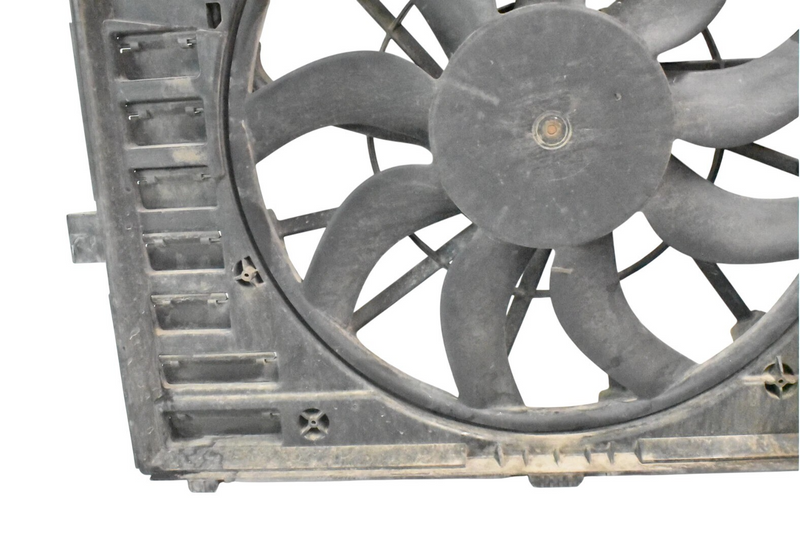 Load image into Gallery viewer, 11-17 Porsche Cayenne 958 Radiator Cooling Thermo Fan Motor Shroud Assembly OEM
