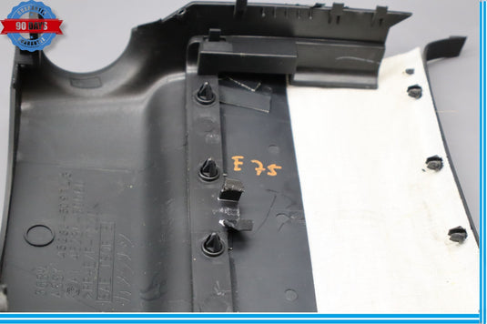 07-12 Lexus LS460 LS460L  Steering Column Upper Trim Cover Panel Black Oem