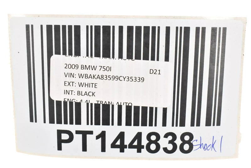 Load image into Gallery viewer, 09-12 BMW 750Li 750i F01 F02 Rear Left Driver Electric Shock Strut Absorber OEM

