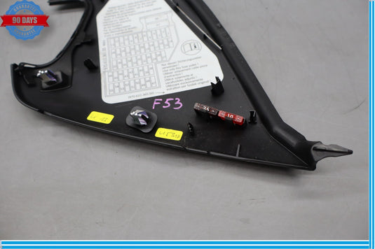 10-16 Porsche Panamera Left Driver Side Dashboard End Cap Trim Cover Oem
