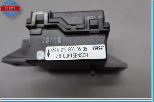 03-06 Mercedes R230 SL500 Seatbelt Seat Belt Tension Sensor A2158600505 Oem