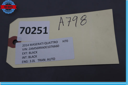 14-19 Maserati Ghibli Quattroporte Front Left Side Seat Switch Control Oem