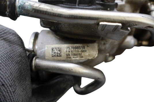 09-12 BMW 750i F01 N63 Right Passenger Side Turbo Turbocharger Assembly Oem