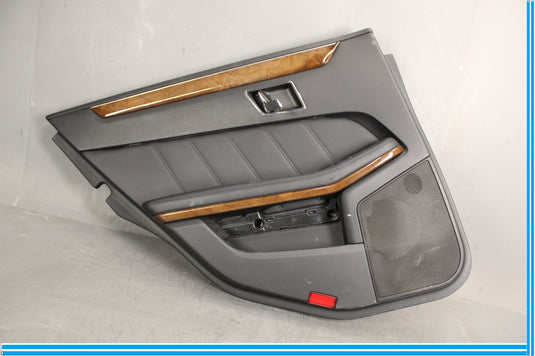 Mercedes W212 E-class DRIVER SIDE REAR LEFT INTERIOR INNER DOOR PANEL TRIM OEM