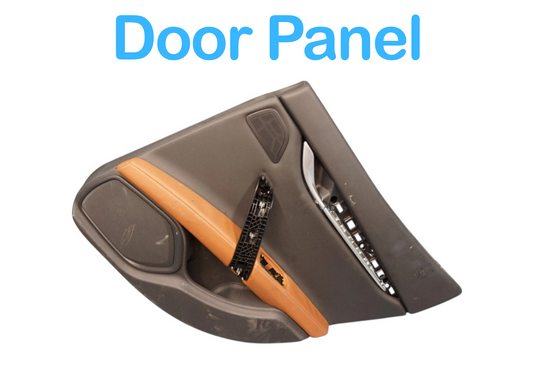 14-22 Maserati Ghibli S Rear Right Passenger Side Interior Door Cover Panel Oem