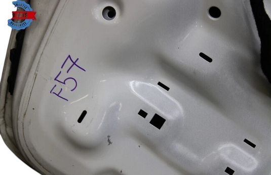 11-14 Porsche Cayenne 958S Trunk Lid Liftgate Tailgate Hatch Shell White OEM