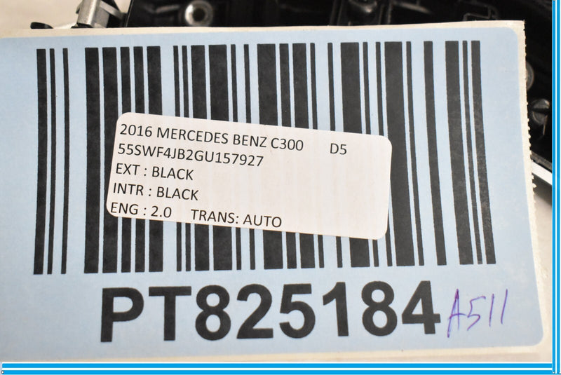 Load image into Gallery viewer, 15-20 Mercedes C300 W205 Center Console Armrest Front Covering Panel Oem
