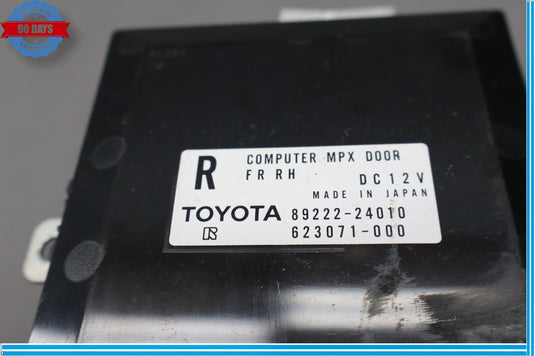 02-10 Lexus SC430 Front Right Passenger Side Door Control Module Unit Oem