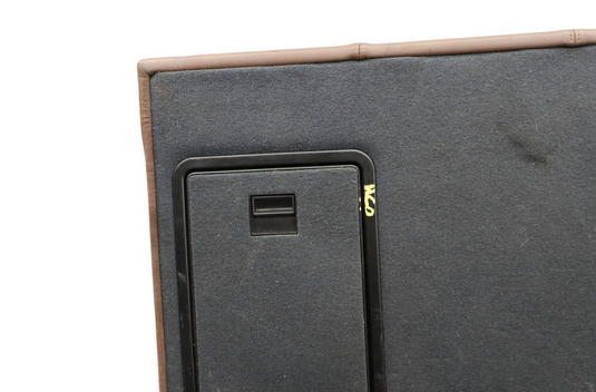 13-18 Audi A6 Rear Right Passenger Seat Top Upper Cushion  W/Armrest Brown Oem