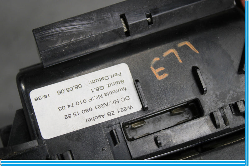 Load image into Gallery viewer, 07-09 Mercedes S600 W221 Ash Tray Ashtray Lighter Trim A2216801552 Oem
