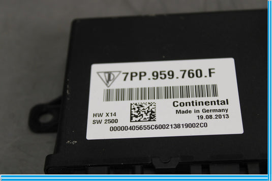 11-18 Porsche Cayenne Front Left Driver Seat Control Module Unit Oem