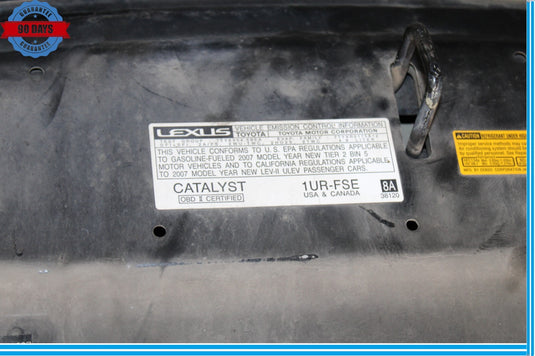 07-12 Lexus LS460L Front Hood Bonnet Cover Shell Panel Assembly Oem