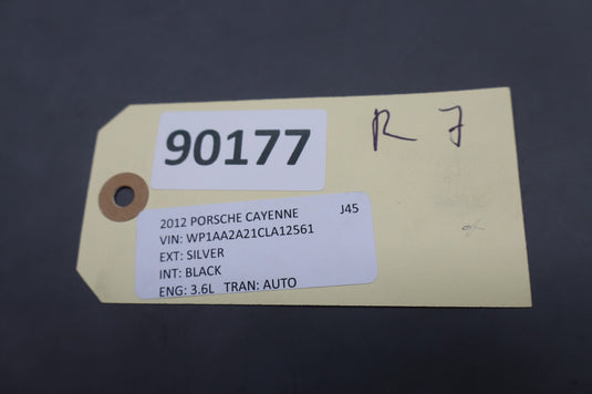 11-17 Porsche Cayenne S 958 Rear Right Power Door Window Regulator Motor Oem