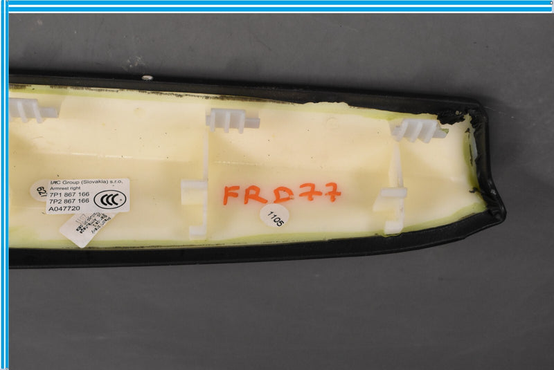 Load image into Gallery viewer, 11-18 Volkswagen VW Touareg Front Right Passenger Side Armrest Switch Trim Oem
