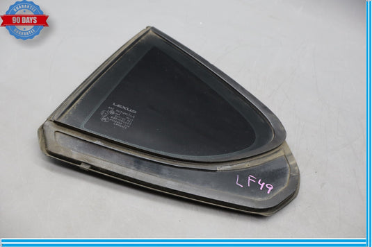 07-17 Lexus LS460 LS460L Rear Left Driver Side Door Corner Quarter Window Oem