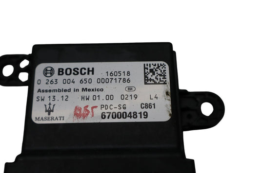 14-16 Maserati Quattroporte M156 Ghibli Park Parking Assist Control Module Oem