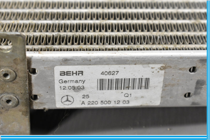 Load image into Gallery viewer, 03-06 Mercedes S600 CL500 SL500 W220 Aux Auxiliary Water Cooler Radiator Oem
