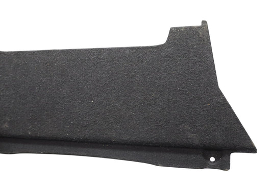11-17 Mercedes W207 E550 E350 Rear Trunk Floor Carpet Cover Panel Black Oem