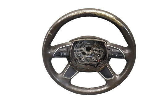 12-15 Audi S6 S7 A7 Quattro 4 Spoke Power Steering Wheel Leather 4G0419091 Oem