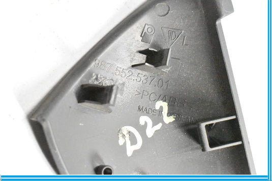 05-12 Porsche Boxster Cayman 911 987 Left Dashboard End Cap Trim Panel Oem