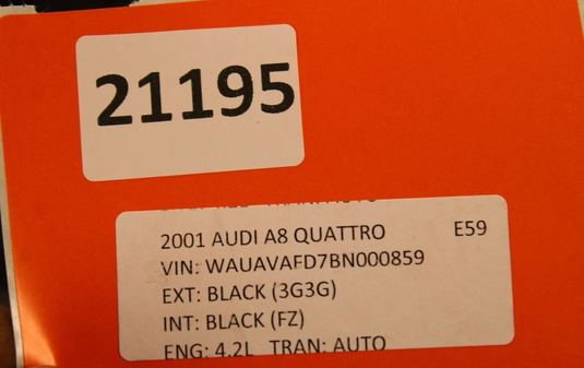 11-17 Audi A8 A8 Quattro Front Right Passenger Side Interior Door Panel Trim Oem