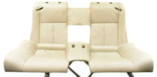 04-10 BMW 650i E63 Rear Seat Top Upper Seat Cushion Backrest Tan 52207039807 Oem