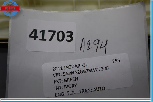 10-18 Jaguar X351 XJ XJL XJR Front Right Side Sill Scuff Plate Trim Oem